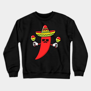 Cinco de Mayo Mexican Sombrero Crewneck Sweatshirt